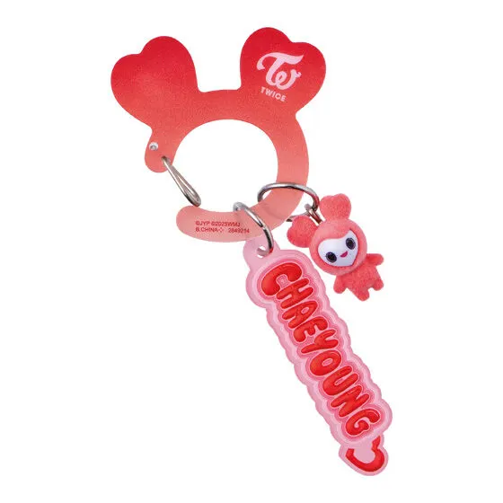 TWICE LOVELYS アクリルカラビナフロッキーマスコットの種類 8