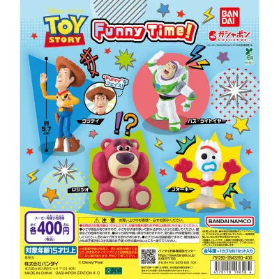 TOY STORY Funny Time！の台紙