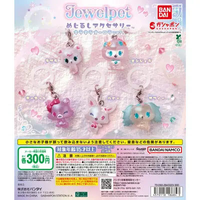 ジュエルペット めじるしアクセサリー キラキラオーロラver.の台紙