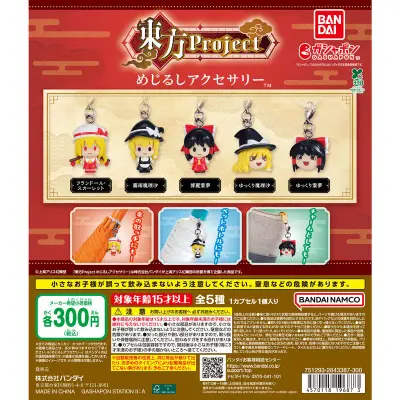 東方Project めじるしアクセサリーの台紙