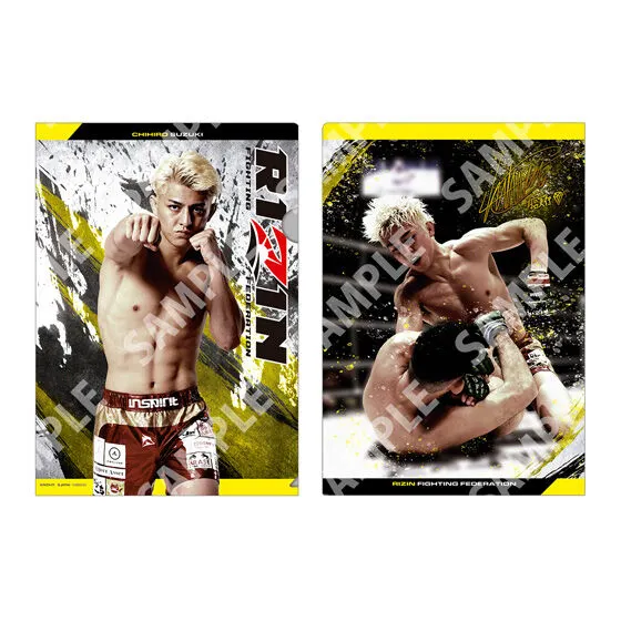 【フラットガシャポン】RIZIN クリアファイルコレクションの種類 6