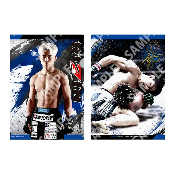 【フラットガシャポン】RIZIN クリアファイルコレクションの種類 7
