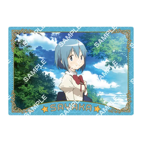 【ジャンボカードダス/フラットガシャポン】劇場版 魔法少女まどか☆マギカ[新編]叛逆の物語 クリアビジュアルポスターの種類 11