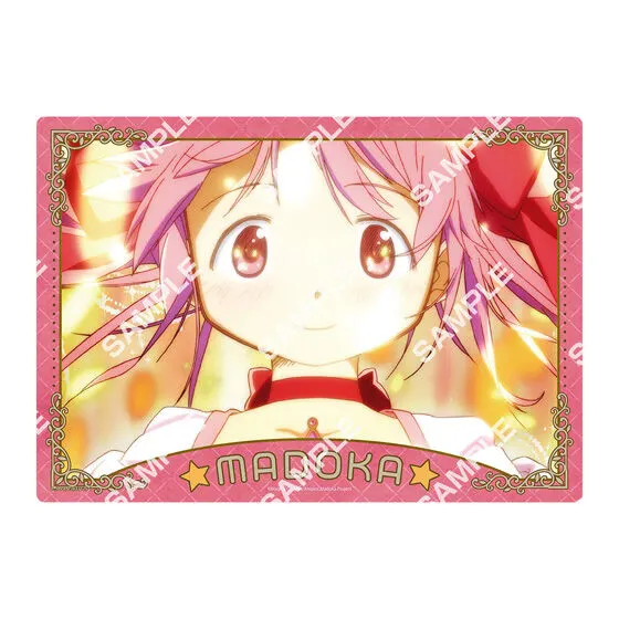 【ジャンボカードダス/フラットガシャポン】劇場版 魔法少女まどか☆マギカ[新編]叛逆の物語 クリアビジュアルポスターの種類 1
