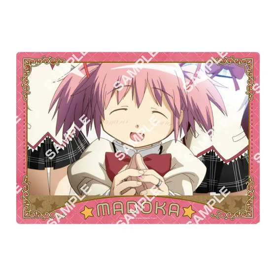 【ジャンボカードダス/フラットガシャポン】劇場版 魔法少女まどか☆マギカ[新編]叛逆の物語 クリアビジュアルポスターの種類 2