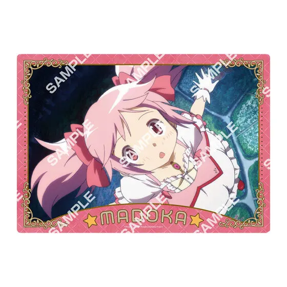 【ジャンボカードダス/フラットガシャポン】劇場版 魔法少女まどか☆マギカ[新編]叛逆の物語 クリアビジュアルポスターの種類 3