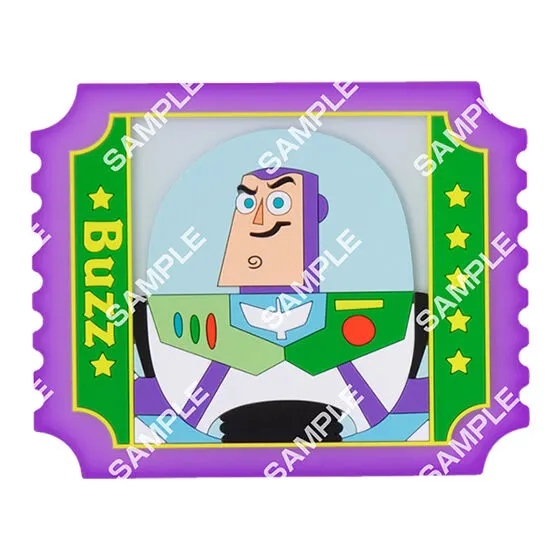 【フラットガシャポン】TOY STORY クリアラバーコースターの種類 2