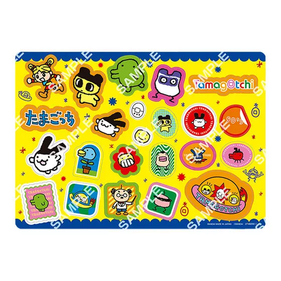 【ジャンボカードダス/フラットガシャポン】たまごっち ジャンボシールダスの種類 1