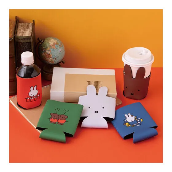 【フラットガシャポン】miffy めじるしカップスリーブの種類 1