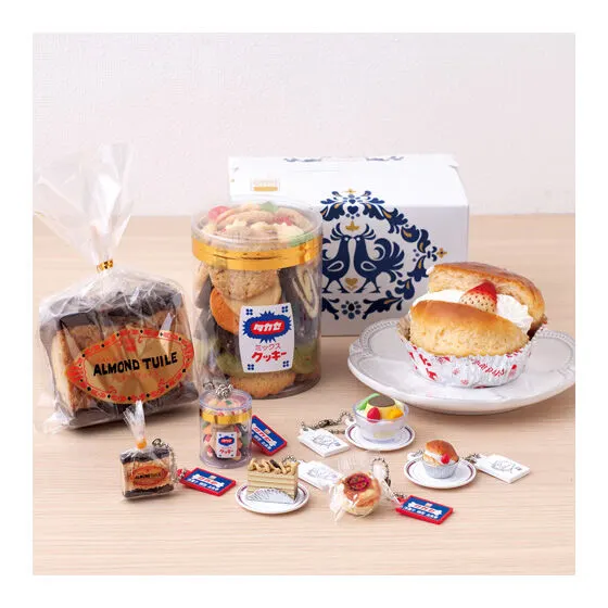 タカセ洋菓子 ミニチュアチャームの種類 1