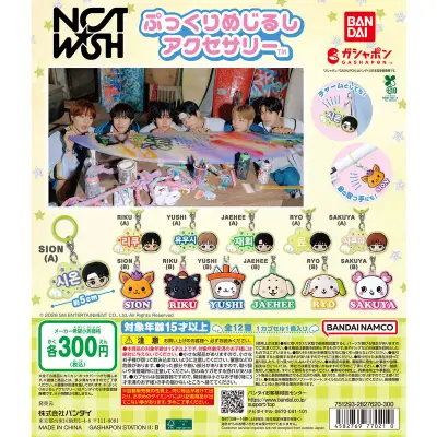 NCT WISH ぷっくりめじるしアクセサリーの台紙