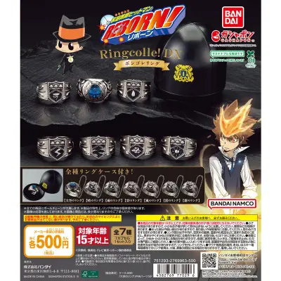 家庭教師ヒットマンREBORN! Ringcolle! DX ボンゴレリングの台紙
