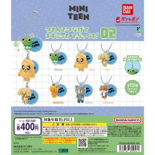 MINITEEN つまんでつなげてますこっと でらっくす！02の台紙