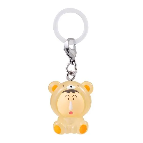 クレヨンしんちゃん めじるしアクセサリー みんなでくまパジャマの種類 3