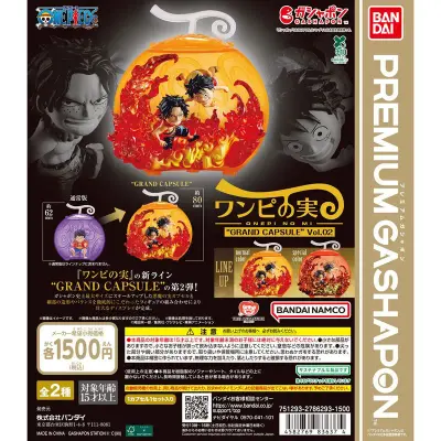 From TV animation ONE PIECE ワンピの実 “GRAND CAPSULE” Vol.02の台紙
