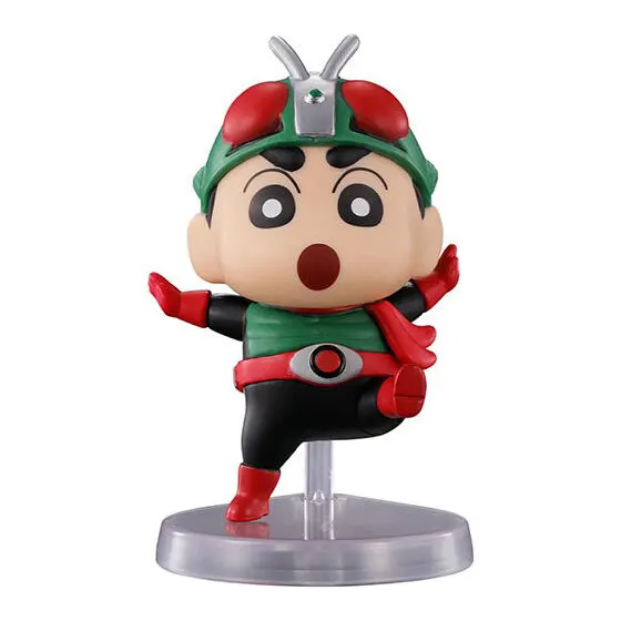 クレヨンしんちゃん×仮面ライダー コラボレーションフィギュアコレクションの種類 2