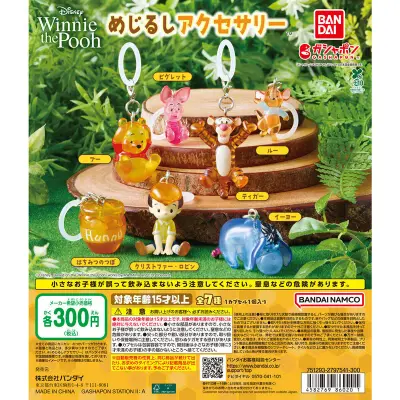 Winnie the Pooh めじるしアクセサリーの台紙