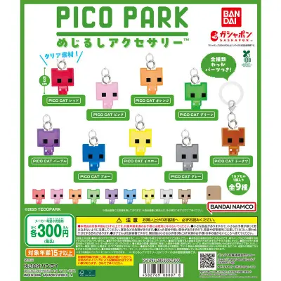 PICO PARK めじるしアクセサリーの台紙