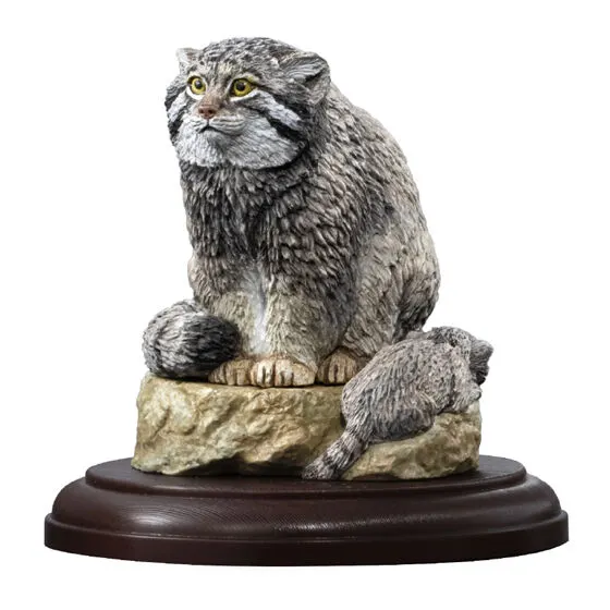 いきもの大図鑑ディスプレイモデルコレクション 野生のネコ科動物の種類 4