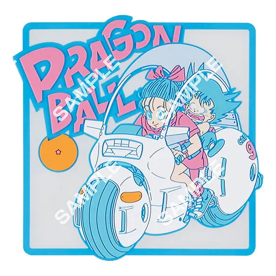 【フラットガシャポン】ドラゴンボール クリアラバーコースターの種類 1