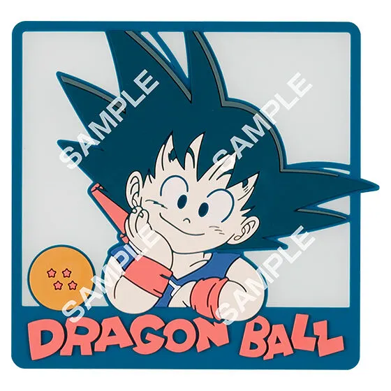 【フラットガシャポン】ドラゴンボール クリアラバーコースターの種類 4