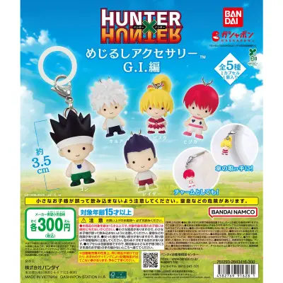 HUNTER×HUNTER めじるしアクセサリー G.I.編の台紙