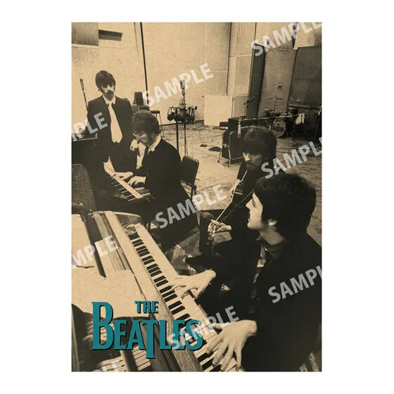 【フラットガシャポン】THE BEATLES KRAFT FILE COLLECTIONの種類 1
