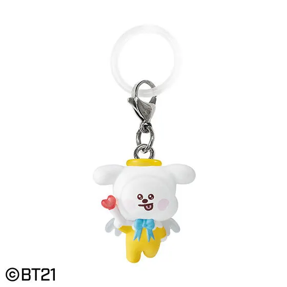 【ガシャポンバンダイオフィシャルショップ限定再販】BT21 めじるしアクセサリー～エンジェルver.～の種類 5