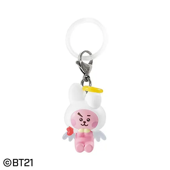 【ガシャポンバンダイオフィシャルショップ限定再販】BT21 めじるしアクセサリー～エンジェルver.～の種類 7