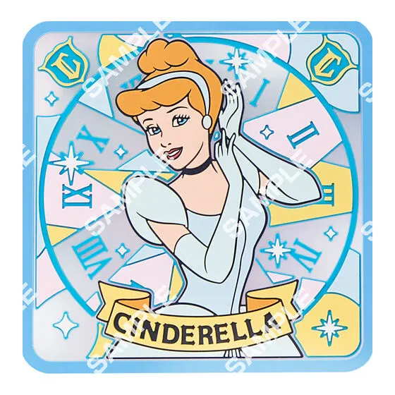 【フラットガシャポン】“ディズニープリンセス” クリアラバーコースターの種類 4