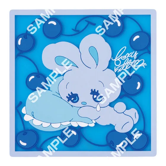 【フラットガシャポン】foxy illustrations クリアラバーコースターの種類 5