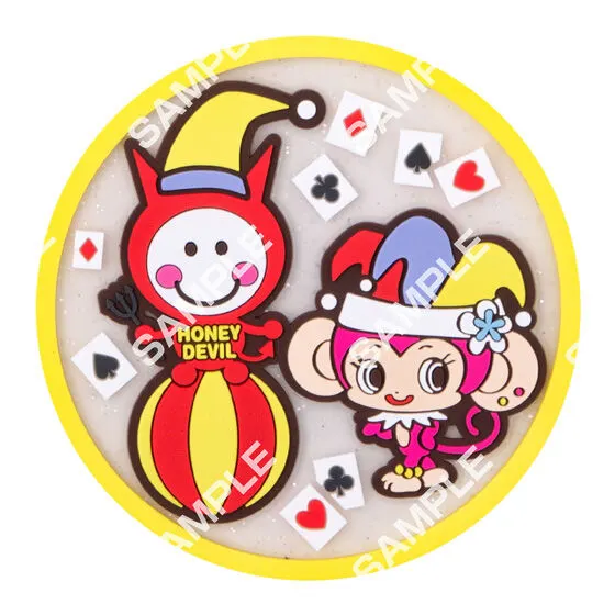 【フラットガシャポン】ナルミヤキャラクターズ クリアラバーコースターの種類 3