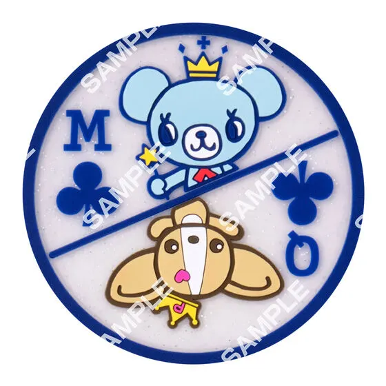 【フラットガシャポン】ナルミヤキャラクターズ クリアラバーコースターの種類 5