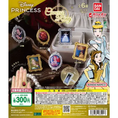 Disney Princess Canvas Ringの台紙