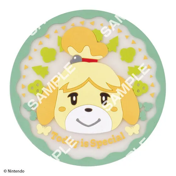 【フラットガシャポン】どうぶつの森 クリアラバーコースターの種類 1