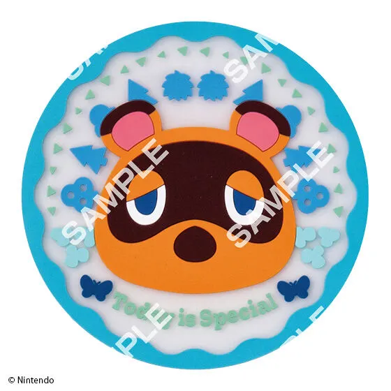 【フラットガシャポン】どうぶつの森 クリアラバーコースターの種類 2