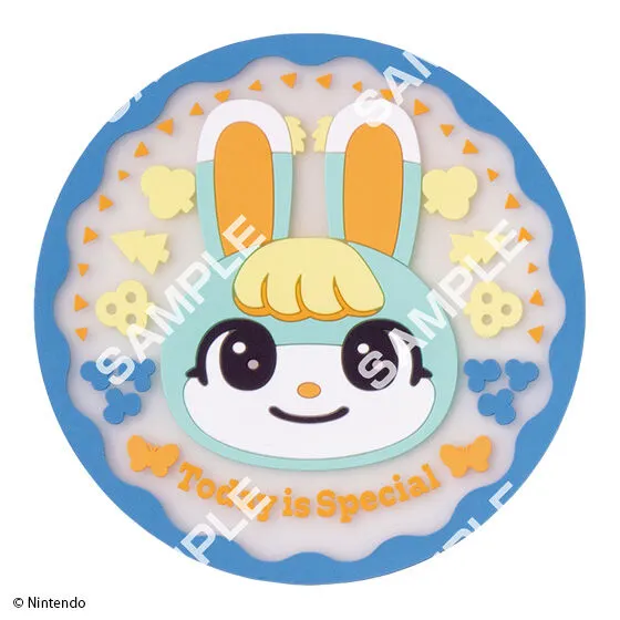 【フラットガシャポン】どうぶつの森 クリアラバーコースターの種類 8