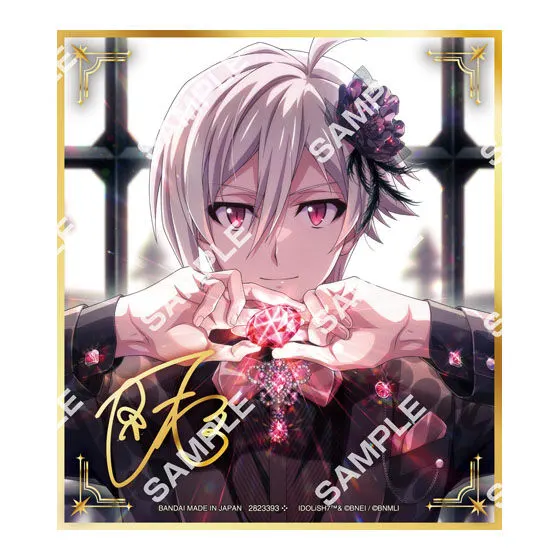 【フラットガシャポン】アイドリッシュセブン コレクタブルクリア色紙の種類 9
