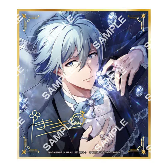 【フラットガシャポン】アイドリッシュセブン コレクタブルクリア色紙の種類 4