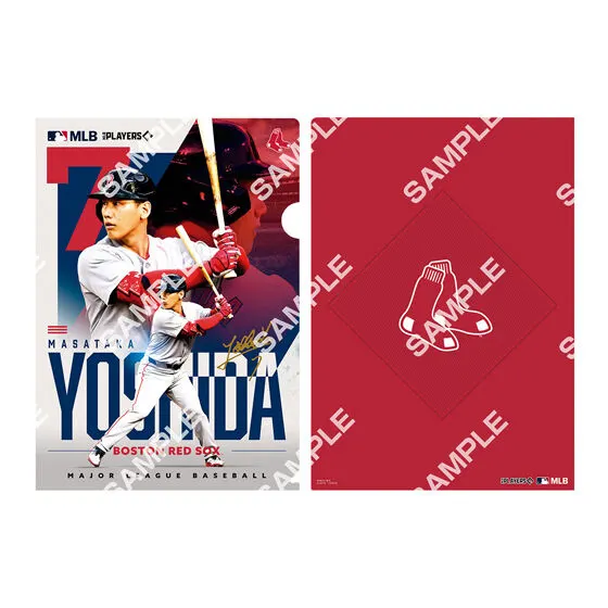 【フラットガシャポン】MLB&trade; クリアファイルコレクションの種類 4