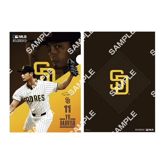 【フラットガシャポン】MLB&trade; クリアファイルコレクションの種類 8