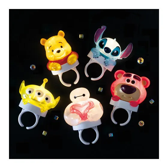 “ディズニーキャラクター” カプセルリングライトコレクションの種類 1