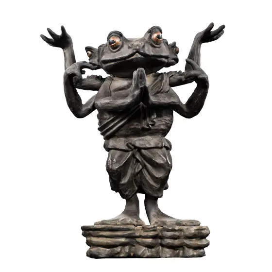 ART IN GASHAPON カエルの弥勒菩薩像と阿修羅像の種類 4