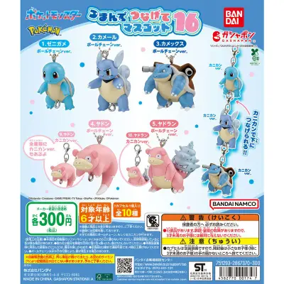 ポケットモンスター つまんでつなげてマスコット16の台紙