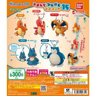 ポケットモンスター つまんでつなげてマスコット15の台紙