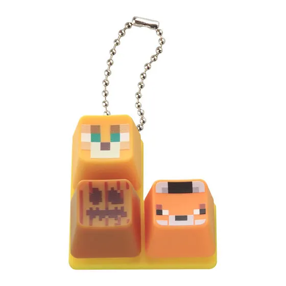 MINECRAFT カラフルキーボードチャームの種類 3