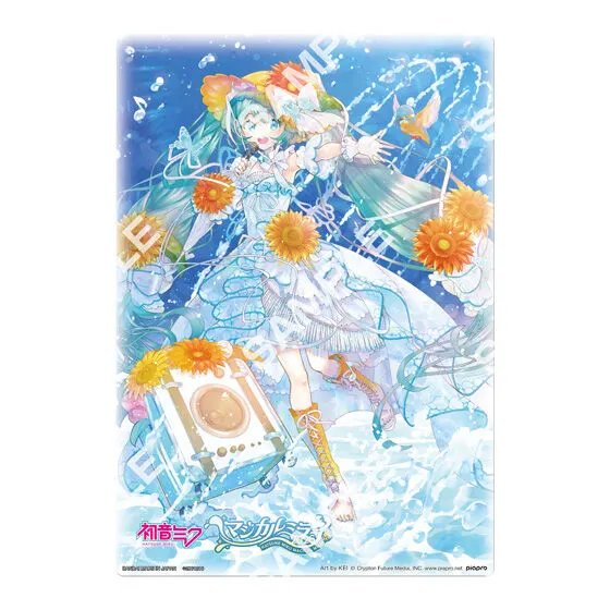 【ジャンボカードダス/フラットガシャポン】初音ミク クリアビジュアルポスター～マジカルミライ 2026～の種類 10