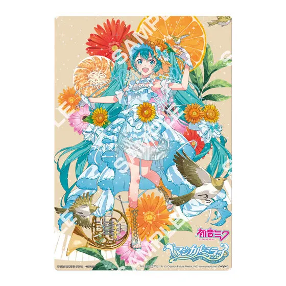 【ジャンボカードダス/フラットガシャポン】初音ミク クリアビジュアルポスター～マジカルミライ 2026～の種類 11