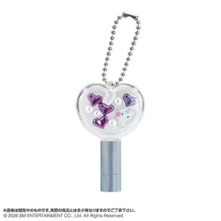 シャカシャカビーズチャーム aespa FANLIGHT ver.の台紙