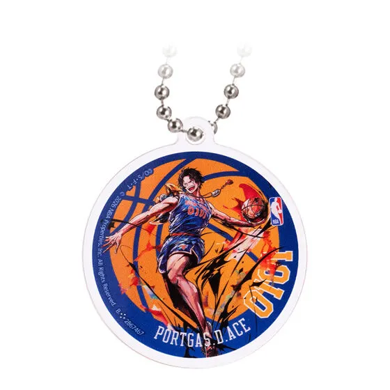 ONE PIECE×NBA カプセルアクリルチャームの種類 6